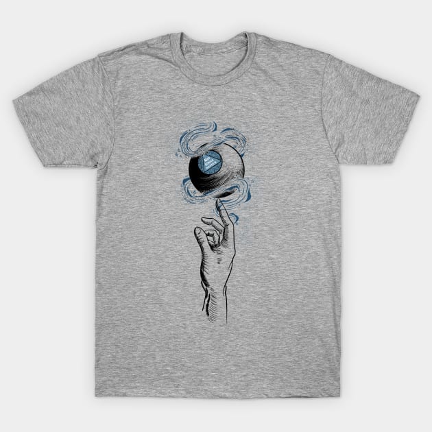 Magic 8 Ball T-Shirt by Little Bad Wren 